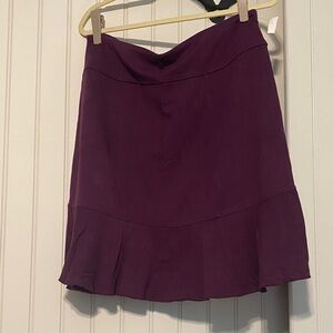 Athleta Maroon Women's Flounce  Skirt